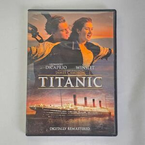 Titanic DVD James Cameron Leonardo DiCaprio Kate Winslet